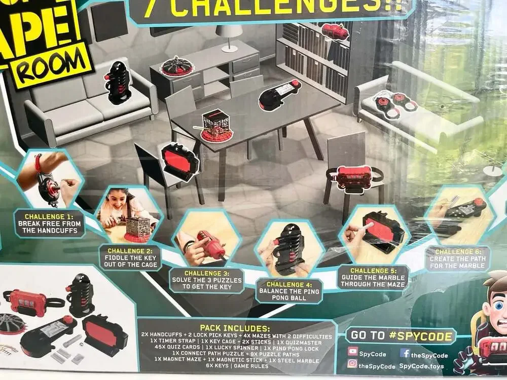 Spy Code Ultimate Operation Escape Room Board Game